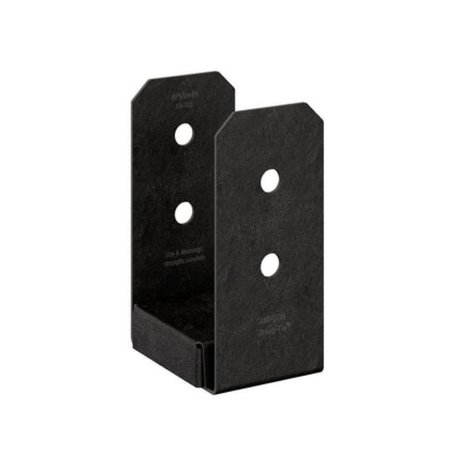 SIMPSON STRONG-TIE Simpson Strong Tie  Black Powder-Coated Post Base for 4x4 Rough APVB44R